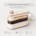 Défroisseur Vapeur Portable 1000 W, Fer à Repasser à Vapeur avec Réservoir 160 ml, Poignée Rotative, Mode Vapeur et Repassage à Sec, Compact pour Maison et Voyage - ZQ-1005